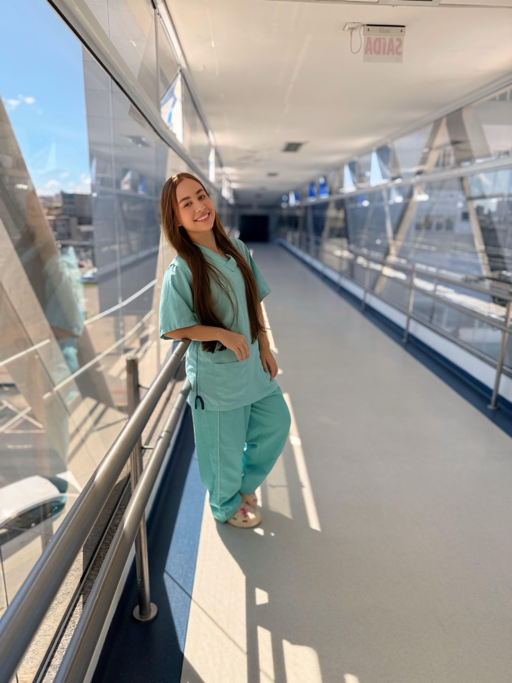 Nicole Heggdorne, doula em Joinville